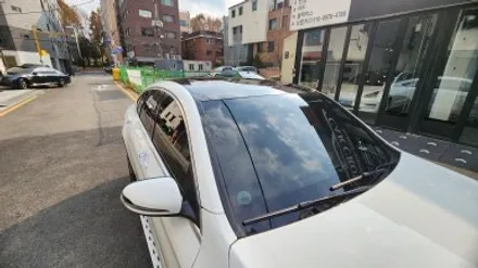 벤츠 GLC 오팔라화이트 루프스킨 블랙PPF 필름 시공 후기! / 경기 광명