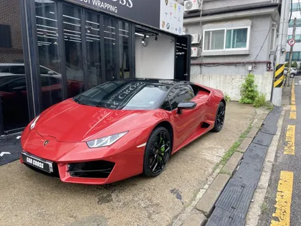 람보르기니 우라칸 드래곤 파이어 레드 전체랩핑의 정석 / 광명, 안양, 시흥