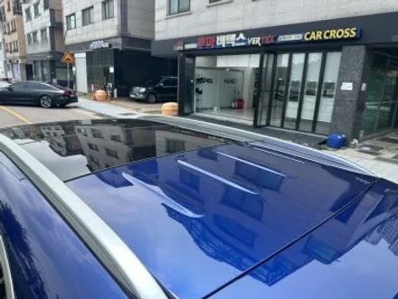 벤츠 GLC 화이트 유광 전체 랩핑으로 완벽한 컬러 체인지 / 경기 광명