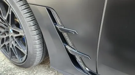전체랩핑 BMW 440d 사틴블랙 컬러로 변신! / 경기 광명