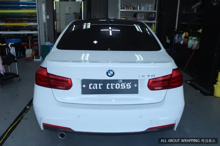 BMW 320i 루프스킨 및 사이드미러 포인트랩핑 / 경기 광명