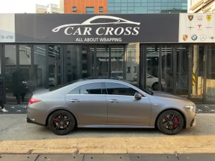 벤츠 CLA 무광다크그레이 전체랩핑 무광의 포스는 다르다! / 광명, 안양, 시흥