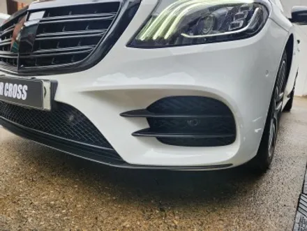 벤츠 S350d 화이트유광 전체랩핑 포인트는? / 광명, 안양, 시흥