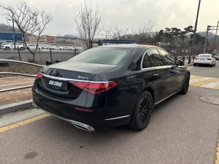 벤츠 W223 S450, 고광택 판타지 그린 전체 랩핑으로 유니크함을! / 경기 광명
