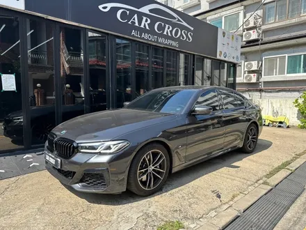 BMW G30 520I 유광카본 실내랩핑 및 크롬죽이기 / 경기 광명