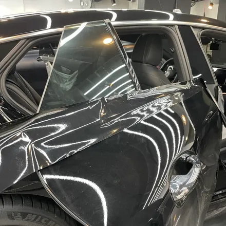 메르세데스 벤츠 GT43 AMG 크롬죽이기 + 실내PPF 시공 - 카크로스 - / 광명, 안양, 시흥