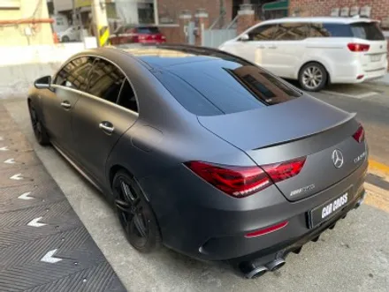 벤츠 CLA 무광다크그레이 전체랩핑 무광의 포스는 다르다! / 광명, 안양, 시흥