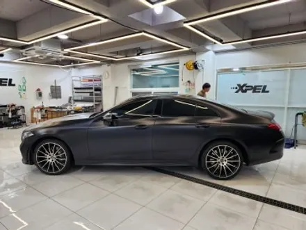 벤츠 CLS, 전체 랩핑과 세로 그릴 교체로 새 차를 뽑은 기분! / 경기 광명