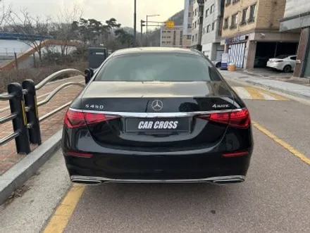 벤츠 W223 S450, 고광택 판타지 그린 전체 랩핑으로 유니크함을! / 경기 광명