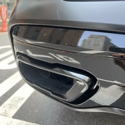 사틴블랙 전체랩핑 BMWX7 (크롬죽이기+루프스킨) / 경기 광명