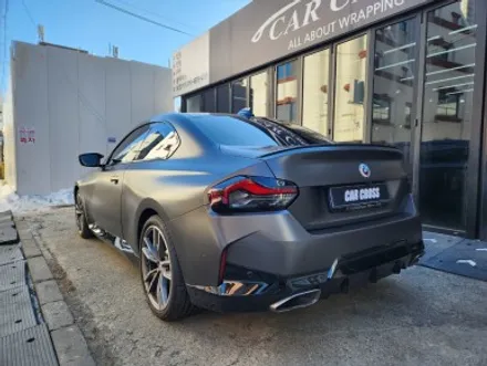 BMW 240I 사틴 다크그레이 전체랩핑에 빠져보시죠. / 광명, 안양, 시흥