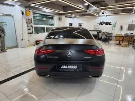 벤츠 CLS, 전체 랩핑과 세로 그릴 교체로 새 차를 뽑은 기분! / 경기 광명