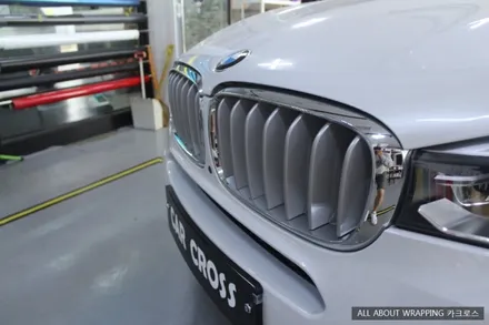 BMW X5  그릴랩핑 및 사이드미러 카본랩핑 / 경기 광명