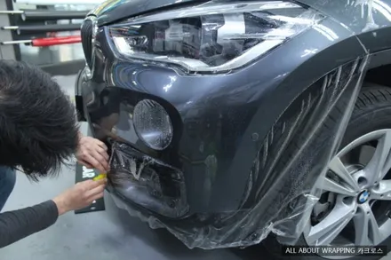 광명 수입차 PPF 전문, BMW X1 범퍼가드 PPF 시공후기 / 경기 광명