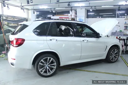 광명 자동차 PPF 필름 전체시공, BMW X5 루프스킨 시공후기 / 경기 광명