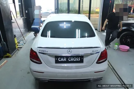 벤츠 E220D 루프스킨 시공후기 / 경기 광명