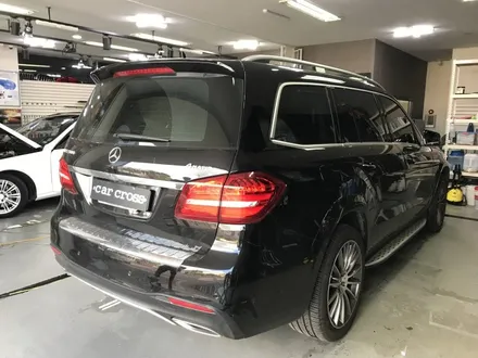 벤츠 GLS500 컬러 풀체인지 사틴블랙 전체랩핑! / 경기 광명
