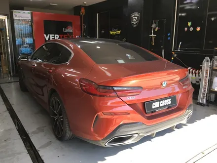 BMW 840d 선셋 오렌지 -> 엠뷸런스 옐로우 전체랩핑 후는? / 광명, 안양, 시흥