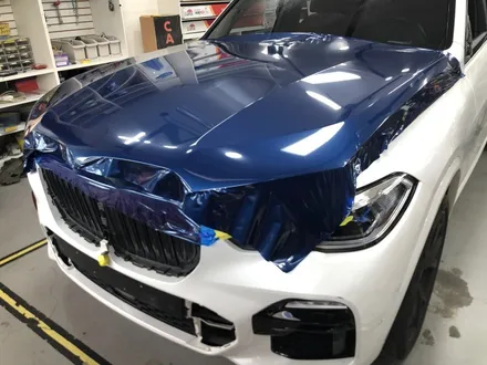 BMW X5 에이버리 유광 다크블루 메탈릭 매력적인 전체랩핑 원하신다면? / 광명, 안양, 시흥