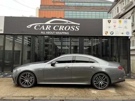 메르세데스 벤츠 CLS AMG 신차 출고 애쉬그레이 전체랩핑과 PPF 시공은 필수 중에 필수! / 광명, 안양, 시흥