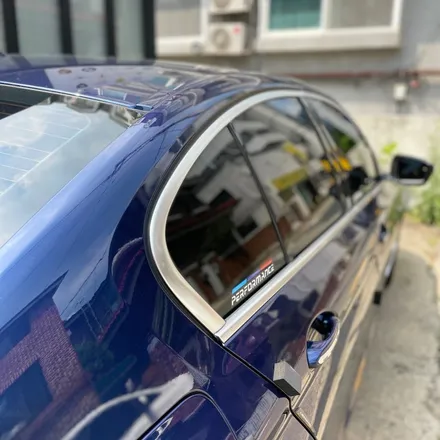 BMW 520d, 520i 크롬죽이기 시공과 카본블랙 실내랩핑 차량에 멋쁨을 이식해 드립니다. / 광명, 안양, 시흥