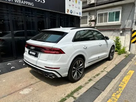 아우디Q8 사틴블랙 전체랩핑의 엄청난 효과! / 광명, 안양, 시흥