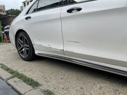 벤츠 S350 랩핑사고 사고처리로 원복 가능 / 경기 광명