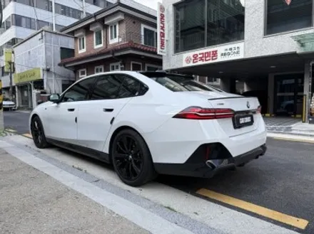 BMW G60 전체랩핑 사틴다크그레이 시공효과! / 경기 광명