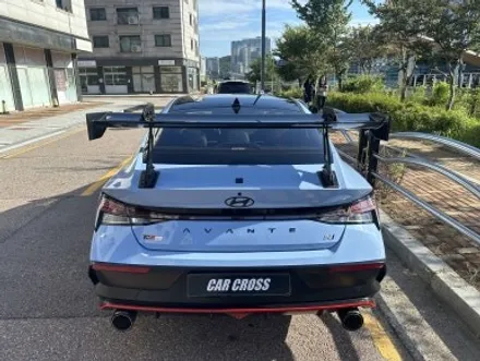 아반떼N 데칼 시공! 광명카크로스 후기! / 경기 광명