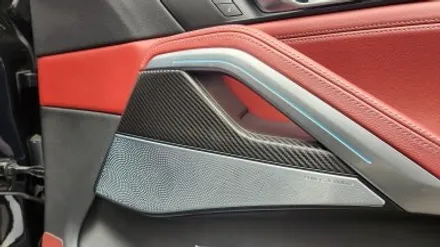 BMW X6 리얼카본 실내랩핑 재시공! / 경기 광명