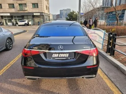 벤츠S클래스 W223 전체랩핑(화이트펄) 드레스업 최고! / 경기 광명