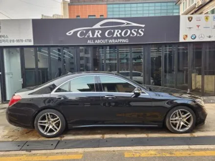 벤츠 S350d 화이트유광 전체랩핑 포인트는? / 광명, 안양, 시흥