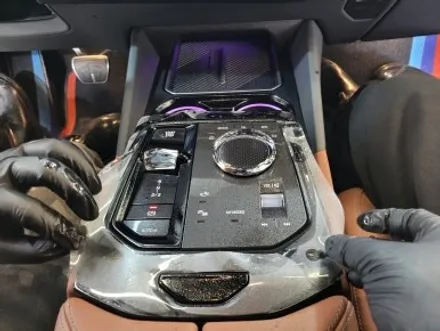 BMW 530i 신차PPF 본넷+생활보호+실내+ 카본 실내랩핑까지! / 경기 광명