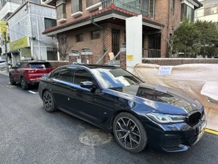 크롬죽이기 및 실내랩핑! BMWG30 5시리즈! / 경기 광명
