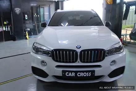 BMW X5 사이드미러 포인트랩핑 및 그릴랩핑 / 경기 광명