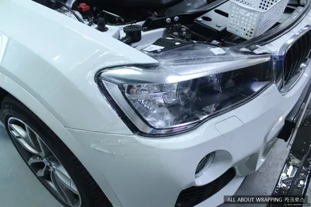 BMW X3 생활보호패키지 및 사이드스커트 랩핑 / 경기 광명