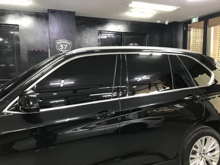 BMW X5 루프렉 및 윈도우 크롬랩핑 / 경기 광명