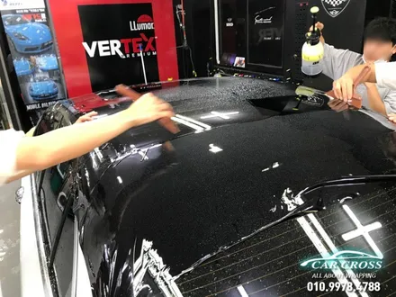 벤츠 E300 블랙 PPF 완벽한 광 유리와 같다! / 광명, 안양, 시흥