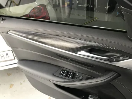 BMW 530i 실내튜닝, 실내인테리어? 카본랩핑에 의한 변화 / 광명, 안양, 시흥