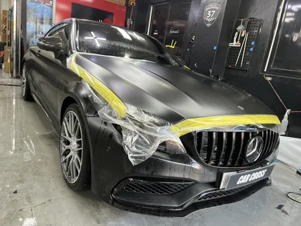 벤츠C63 AMG 무광PPF 본넷시공 / 광명, 안양, 시흥