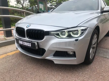 BMW 320D 사틴다크그레이 전체랩핑 시공 - 카크로스 - / 광명, 안양, 시흥