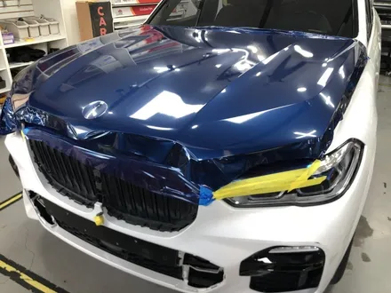 BMW X5 에이버리 유광 다크블루 메탈릭 매력적인 전체랩핑 원하신다면? / 광명, 안양, 시흥