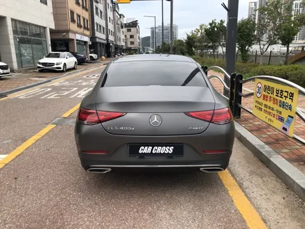 벤츠 CLS 400d 랩핑제거 및 차량보호필름 생활보호 패키지 PPF로 보호! / 광명, 안양, 시흥