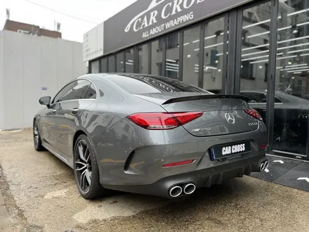 메르세데스 벤츠 CLS AMG 신차 출고 애쉬그레이 전체랩핑과 PPF 시공은 필수 중에 필수! / 광명, 안양, 시흥