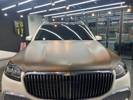3M 매트브라운 메탈릭 벤츠 GLS600 마이바흐 투톤랩핑, 고급스러운 변화 / 광명, 안양, 시흥