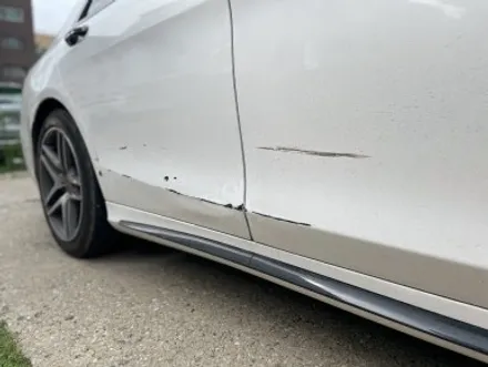 벤츠 S350 랩핑사고 사고처리로 원복 가능 / 경기 광명