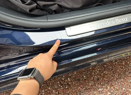벤츠 W214 E200 노틱블루 PPF 생활보호패키지+ 도어스텝 / 경기 광명