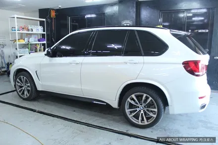 광명 자동차 PPF 필름 전체시공, BMW X5 루프스킨 시공후기 / 경기 광명