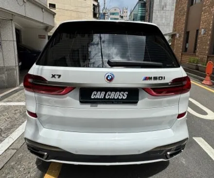 사틴블랙 전체랩핑 BMWX7 (크롬죽이기+루프스킨) / 경기 광명