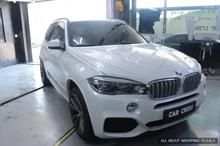 BMW X5 사이드미러 포인트랩핑 및 그릴랩핑 / 경기 광명